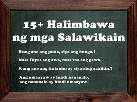 salawikain tungkol sa kalusugan|Halimbawa Ng Salawikain: 15+ Halimbawa Ng Mga Salawikain.